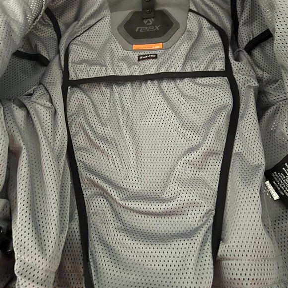 Motorcycle Gear Reax Ridge Charcoal Textile Multi Season Riding Jacket Size L - Picture 6 of 16